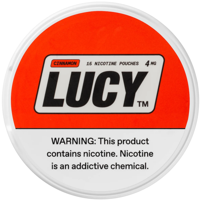 Lucy Nicotine Pouches 4mg - 12mg - Buy Vapes USA