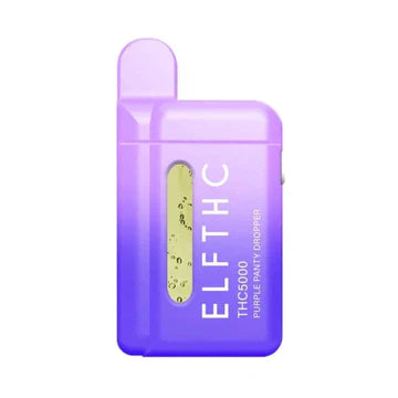 ELF THC 5000 Purple Panty Dropper flavor with a sweet, berry-filled punch.