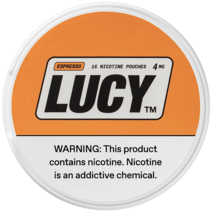 Lucy Nicotine Pouches 4mg - 12mg - Buy Vapes USA