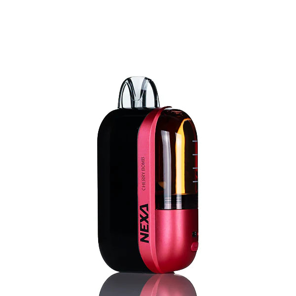 NEXA Ultra 50000 Disposable Vape Cherry Bomb flavor with explosive sweet and tart cherry notes.