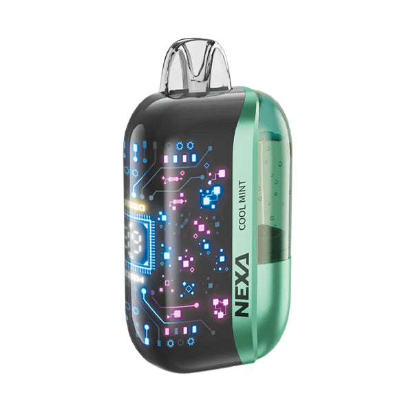 NEXA Ultra 50000 Disposable Vape Cool Mint flavor with icy menthol and refreshing mint for a clean, crisp hit.