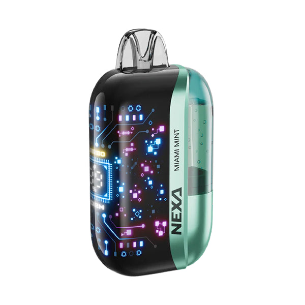 NEXA Ultra 50000 Disposable Vape Miami Mint flavor blending cool mint with light tropical undertones.