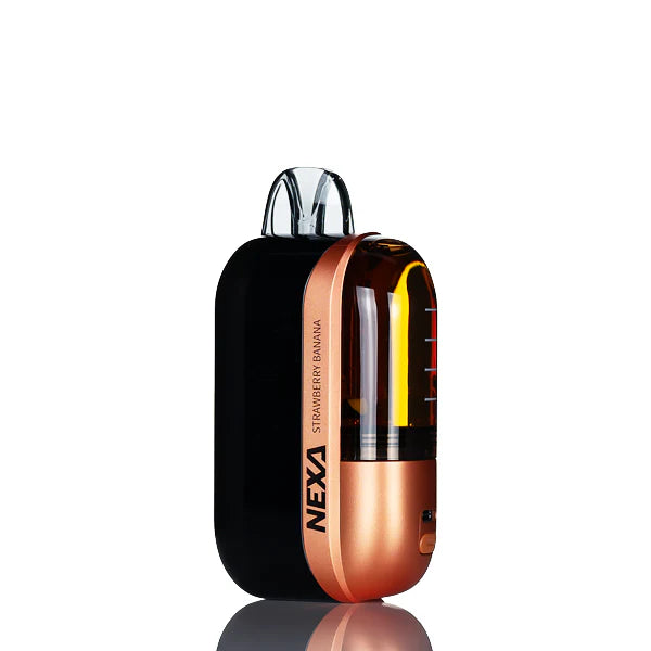 NEXA Ultra 50000 Disposable Vape Strawberry Banana flavor with creamy banana and sweet strawberry for a smooth, fruity vape.