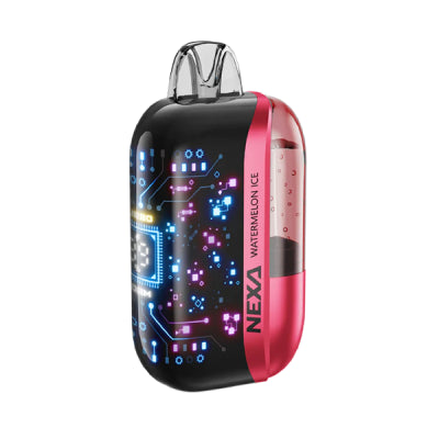 NEXA Ultra 50000 Disposable Vape Watermelon Ice flavor with sweet watermelon and a cool, refreshing menthol finish.