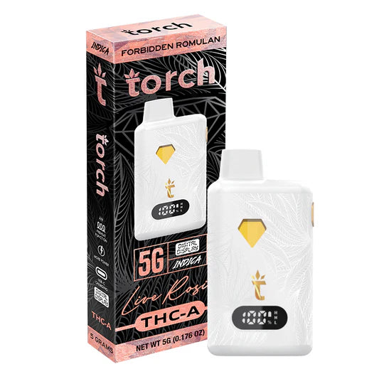 Torch THC-A Pressure 3.5g Forbidden Romulan flavor with a pungent, earthy blend and subtle sweet notes.