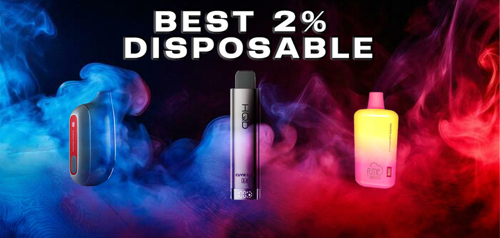 Best 2% Nicotine Disposable Vape in the USA – Our Top Pick Review