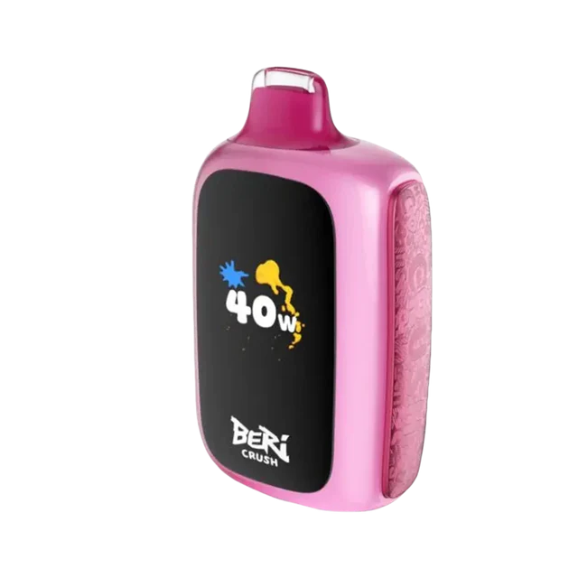Beri Crush 50K Cherry B-Pop vape, cherry candy flavor reminiscent of classic bubblegum pops.