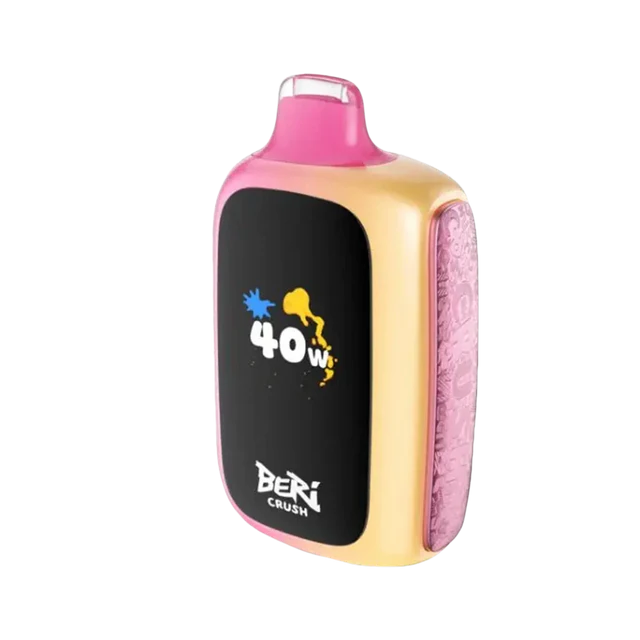 Beri Crush 50K Strawberry Cream vape, creamy strawberry dessert taste, smooth and sweet.