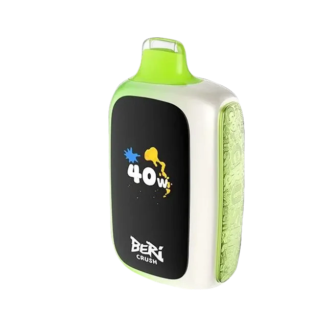Beri Crush 50K Super Mint vape, ultra-cool minty freshness for menthol enthusiasts.