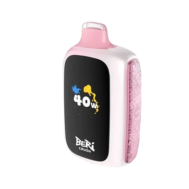 Beri Crush 50K White Strawberry vape, delicately sweet and creamy white strawberry taste.