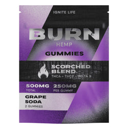 Burn Hemp Scorched Blend Gummies 500mg