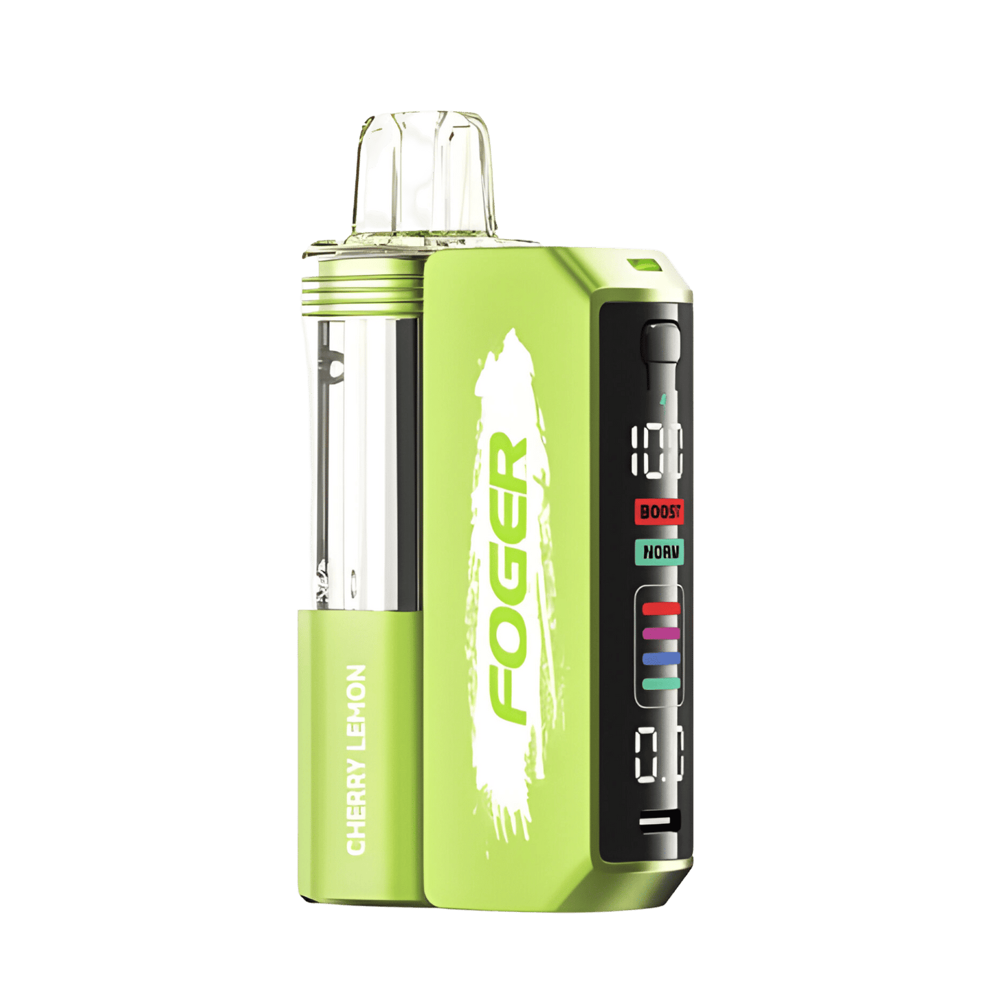 Foger Switch Pro 30K Disposable Cherry Lemon flavor with tart cherry and zesty lemon for a tangy, energizing vape.