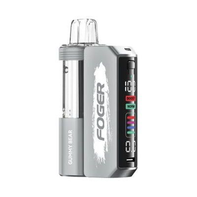 Foger Switch Pro 30K Disposable Gummy Bear flavor with sweet, fruity candy for a nostalgic, flavorful vape.