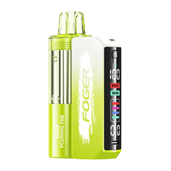 Foger Switch Pro 30K Disposable Sour Fcuking Fab flavor with tangy sour fruit and icy candy notes for an intense, flavorful blast.