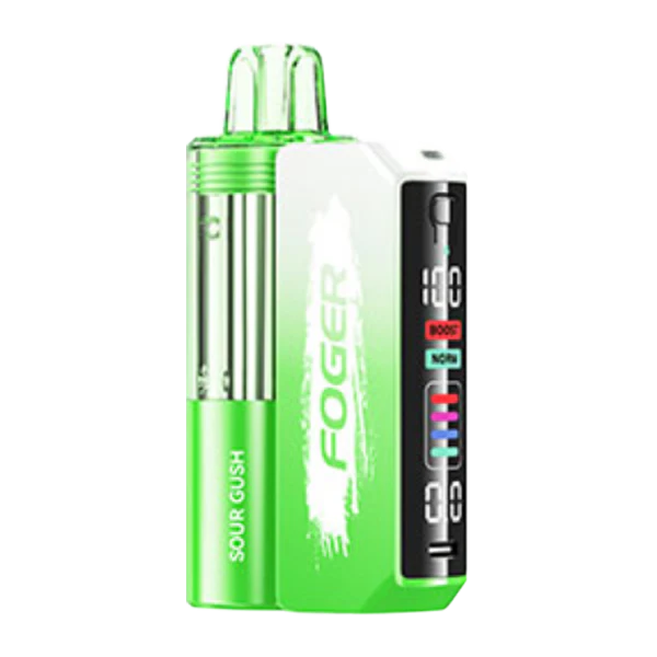 Foger Switch Pro 30K Disposable Sour Gush flavor with fruity candy vibes and an electric sour twist in every puff.