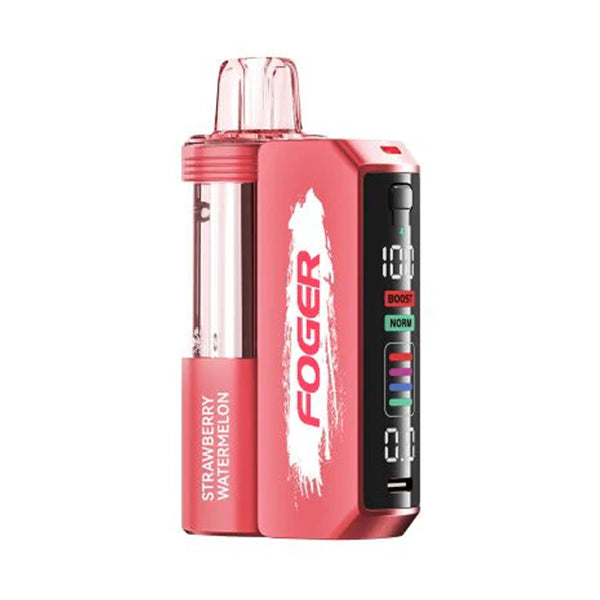 Foger Switch Pro 30K Disposable Strawberry Watermelon flavor with juicy strawberries and refreshing watermelon for a fruity vape.