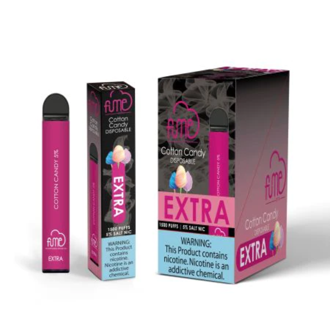 Light and fluffy sweet cotton candy flavor.
