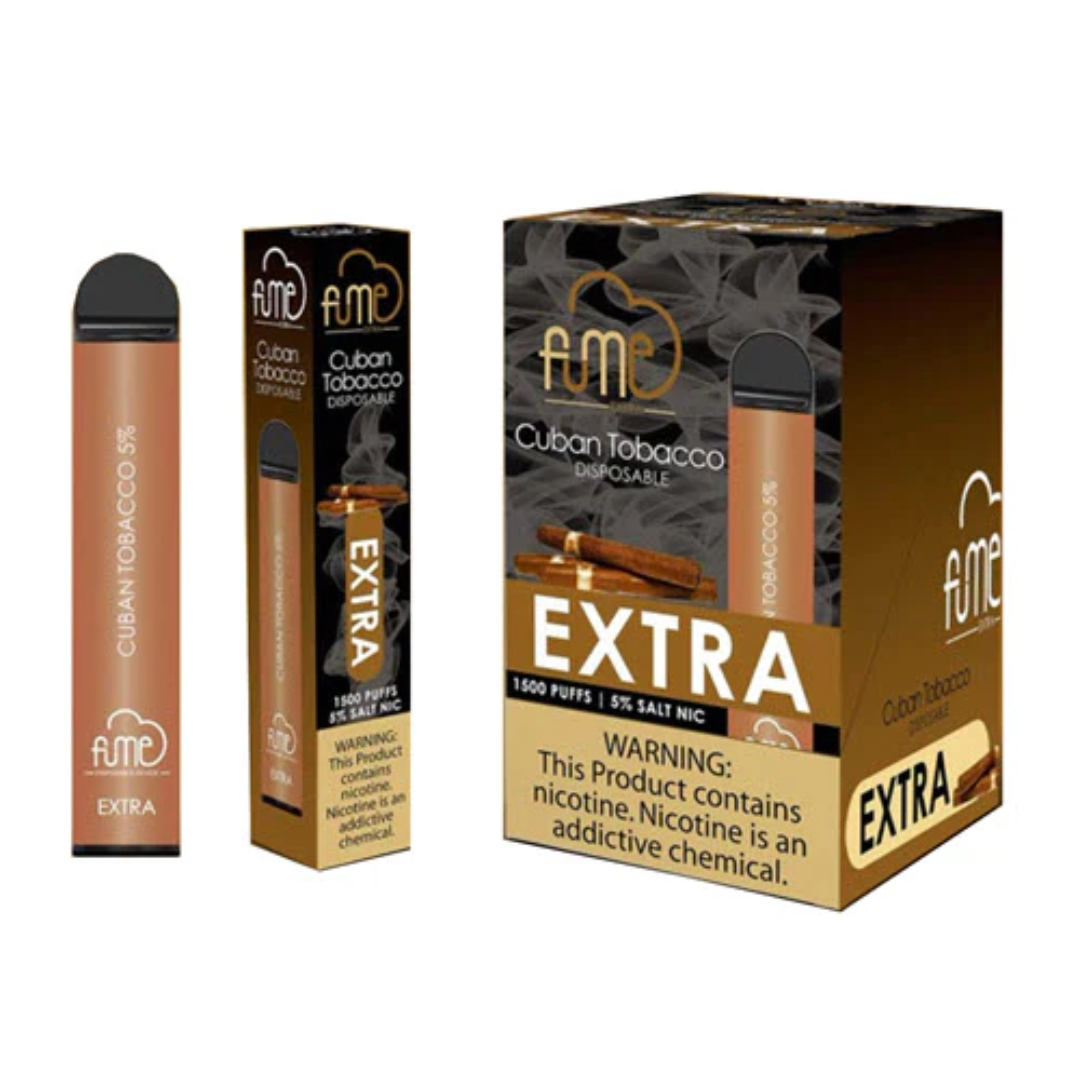 Rich and traditional Cuban tobacco vape flavor.