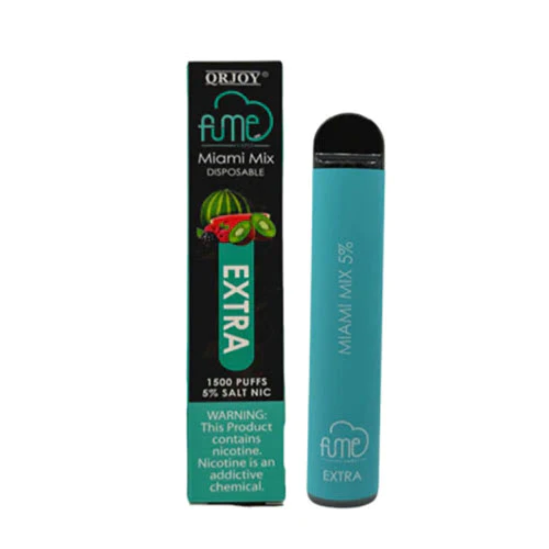 Vibrant tropical fruit blend in a vape.