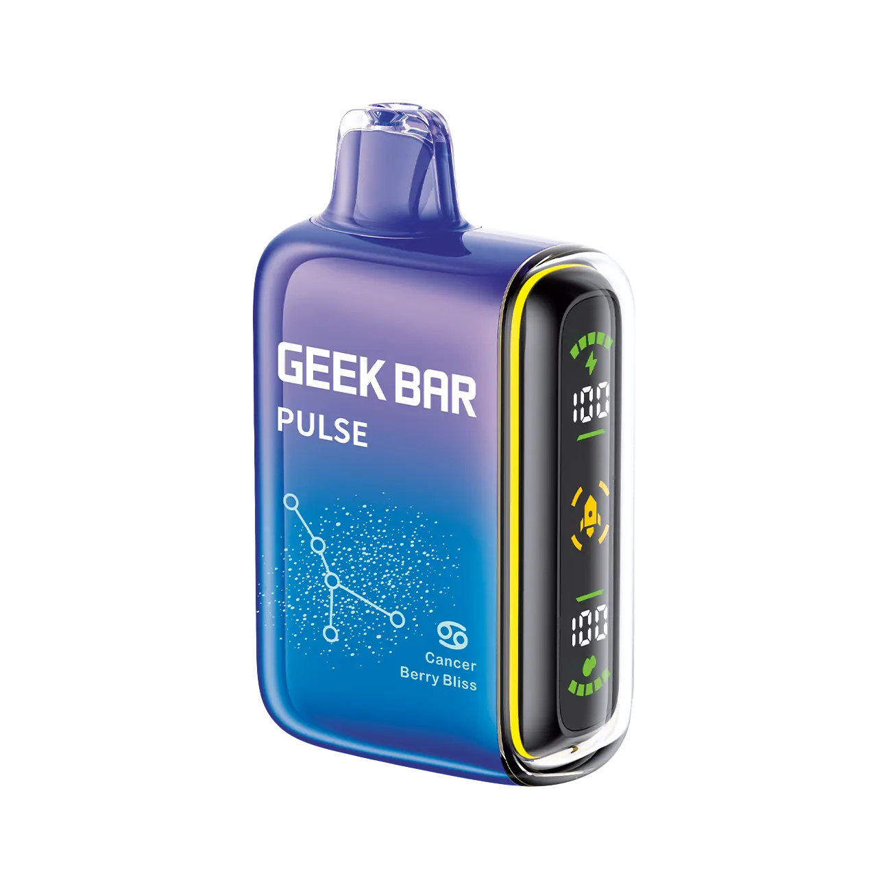 Geek Bar Pulse 15000 Black Cherry disposable vape with smooth vapor and rich flavor for a premium vaping experience.
