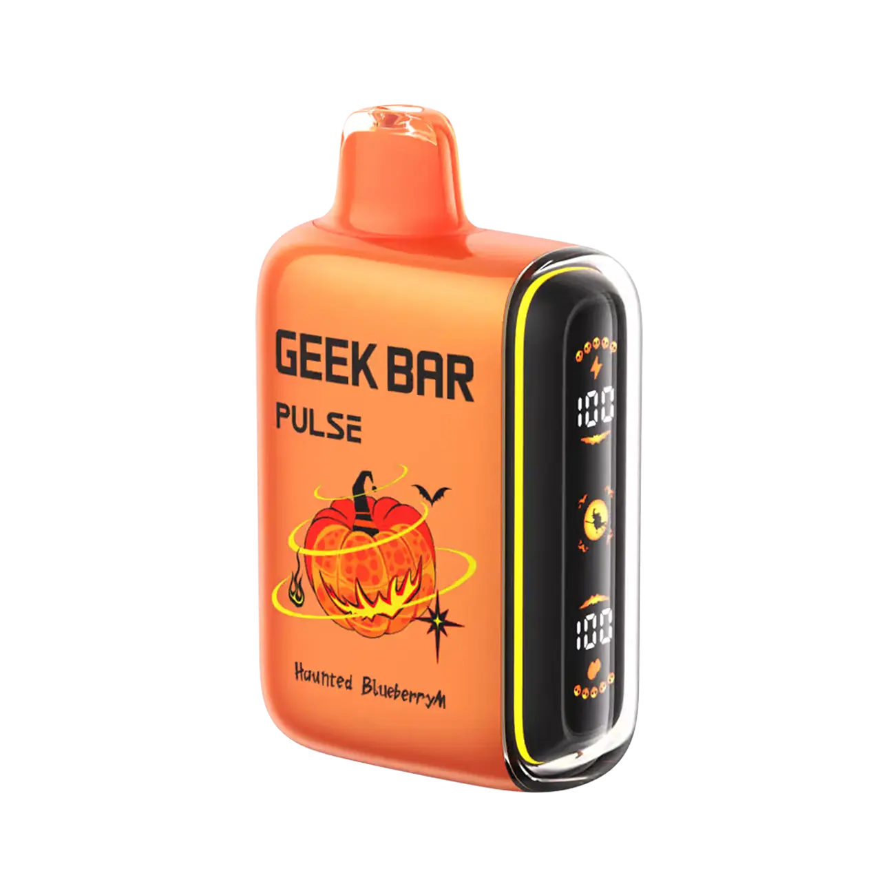 Geek Bar Pulse 15000 Haunted BlueberryM disposable vape with smooth vapor and rich flavor for a premium vaping experience.
