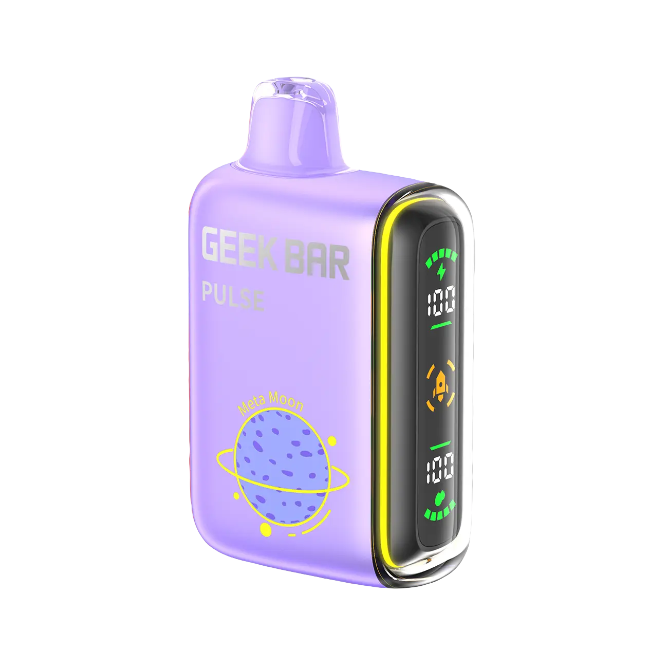 Geek Bar Pulse 15000 Meta Moon disposable vape with smooth vapor and rich flavor for a premium vaping experience.
