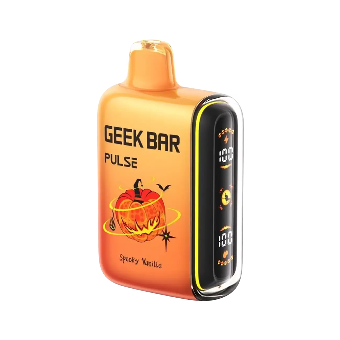 Geek Bar Pulse 15000 Spooky Vanilla disposable vape with smooth vapor and rich flavor for a premium vaping experience.
