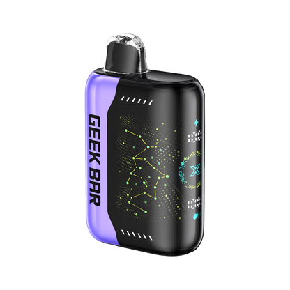 Geek Bar Pulse X 25000 Blackberry B-Pop disposable vape delivering bold, smooth flavor and high-performance vapor in a sleek design.
