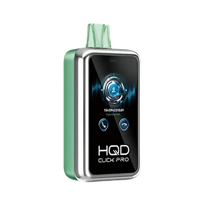 HQD Cuvie Luxury Mint flavor with ultra-smooth and premium mint for a cool, clean sensation