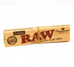 Raw Classic Connoisseur King Size Slim Rolling Papers + Tips Pack