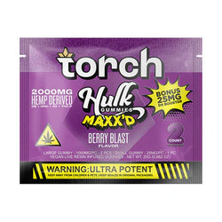 Torch Hulk Maxx'd Gummies 2000mg