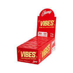 Vibes 1 1/4 Hemp Rolling Papers 50ct Box