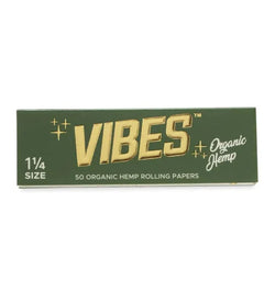 Vibes 1 1/4 Organic Hemp Rolling Papers Pack