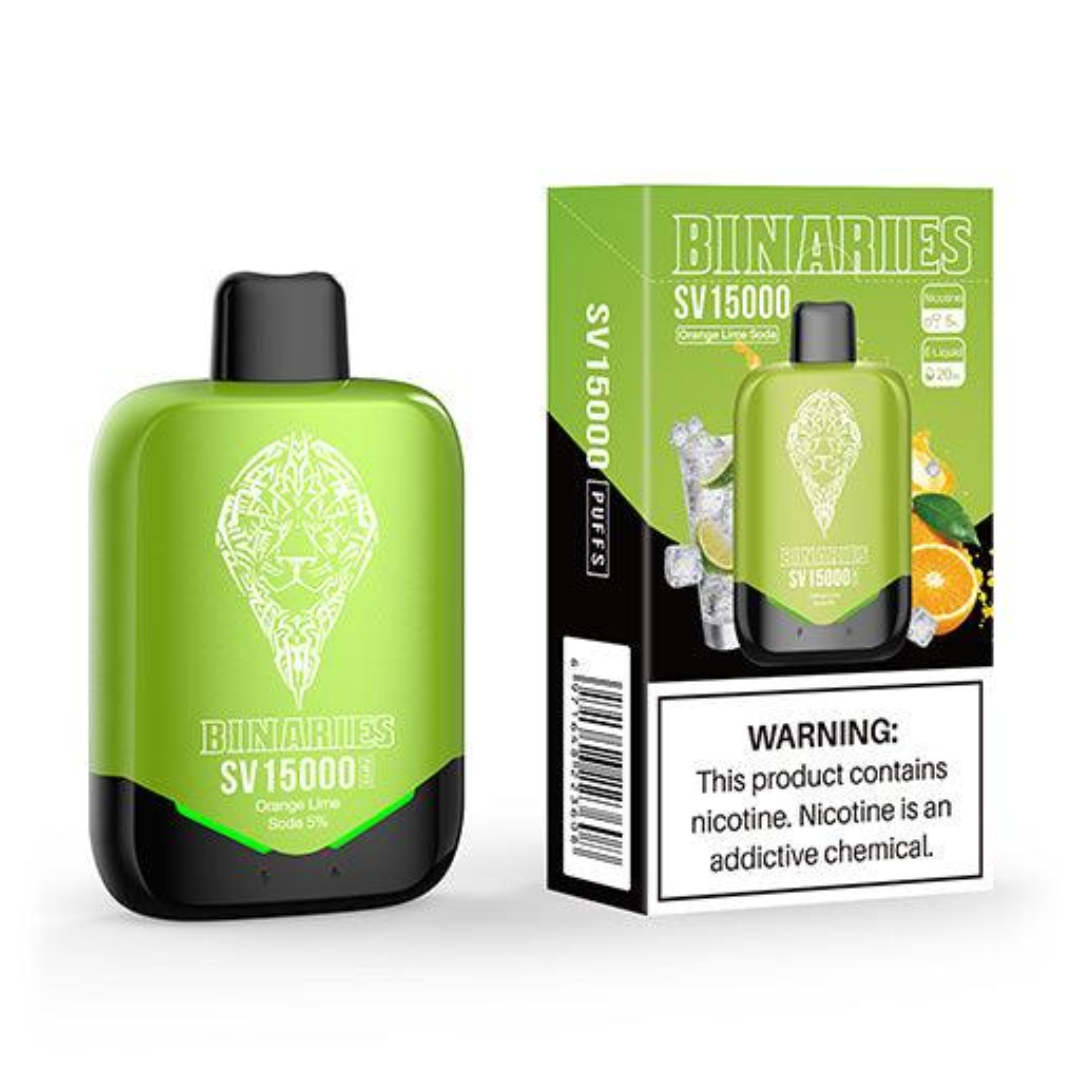 Binaries SV15000 Disposable Vape - Buy Vapes USA
