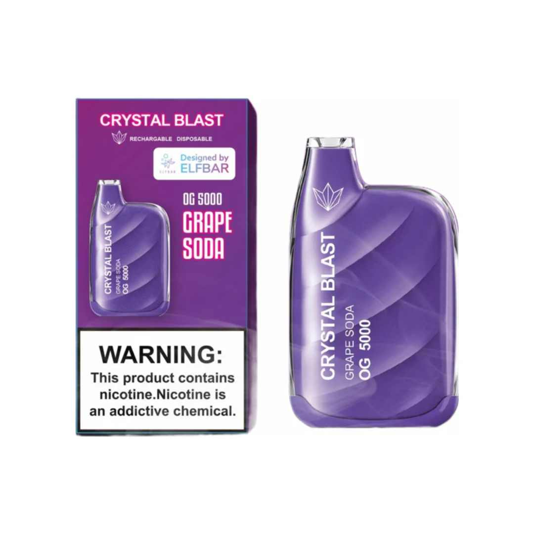 Crystal Blast OG5000 Disposable Vape - Buy Vapes USA