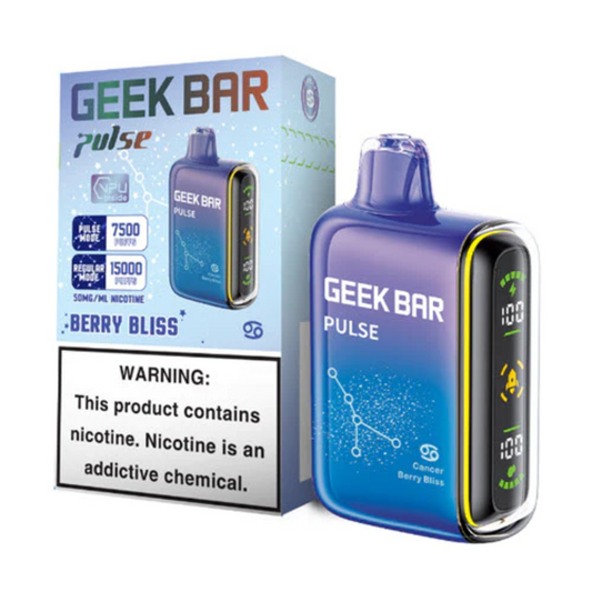 Geek Bar Pulse Disposable Vape - Berry Bliss Flavor