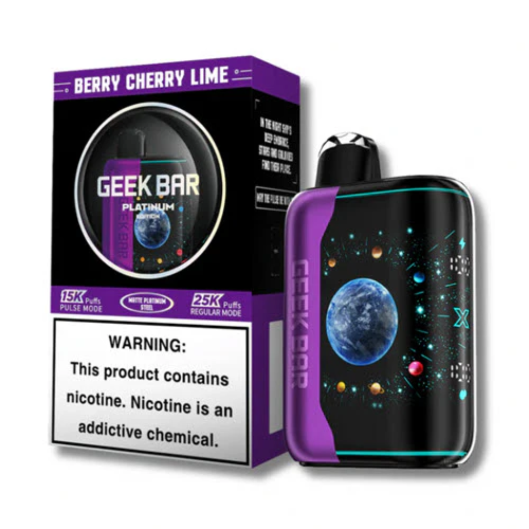 Geek Bar Pulse X Platinum Edition 25K Disposable Vape