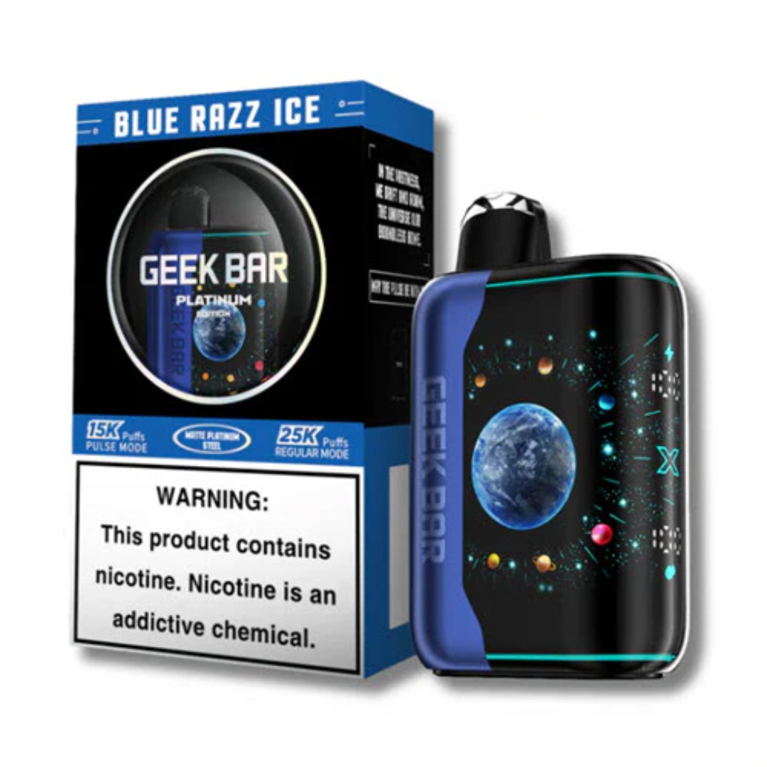 Geek Bar Pulse X Platinum Edition 25K Disposable Vape