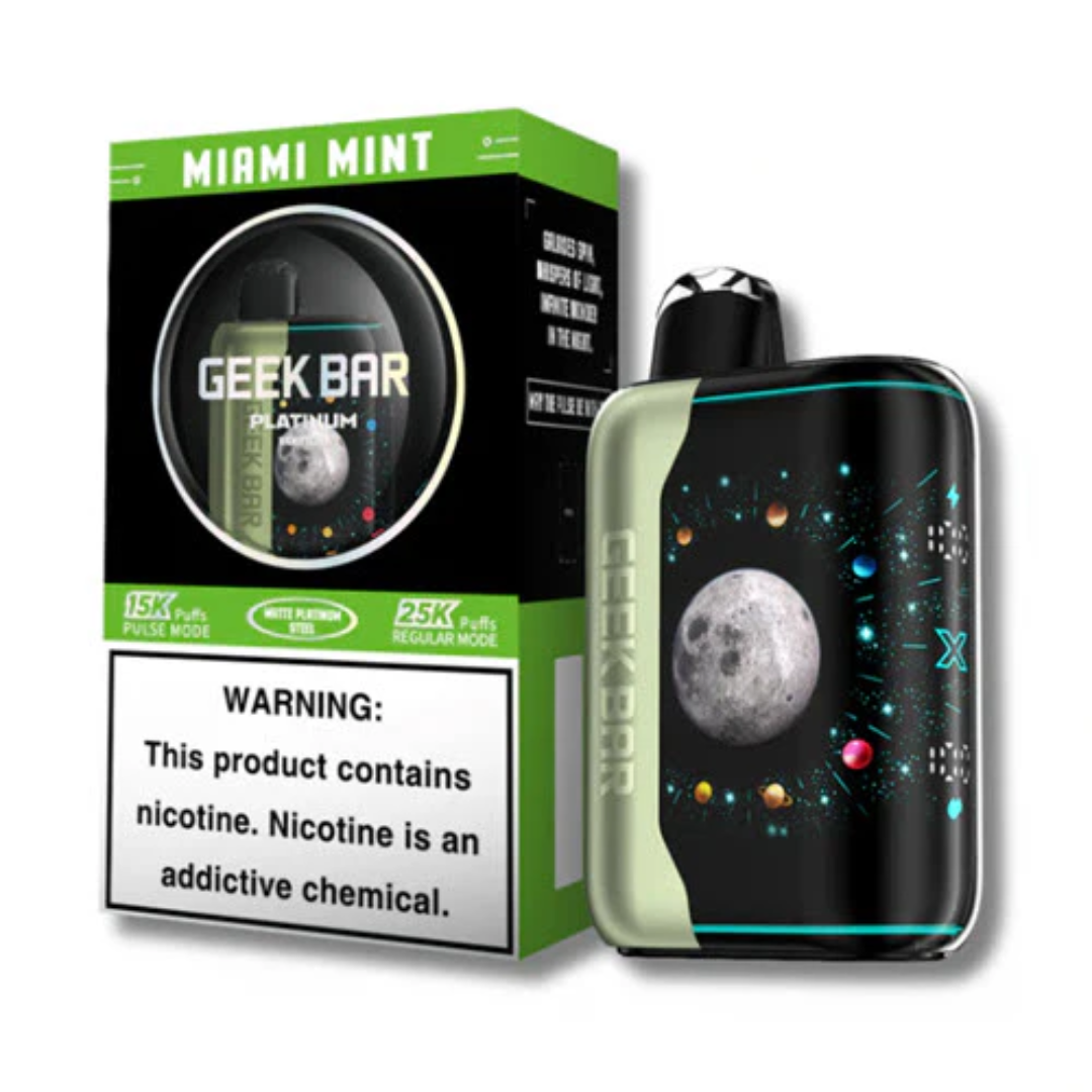 Geek Bar Pulse X Platinum Edition 25K Disposable Vape