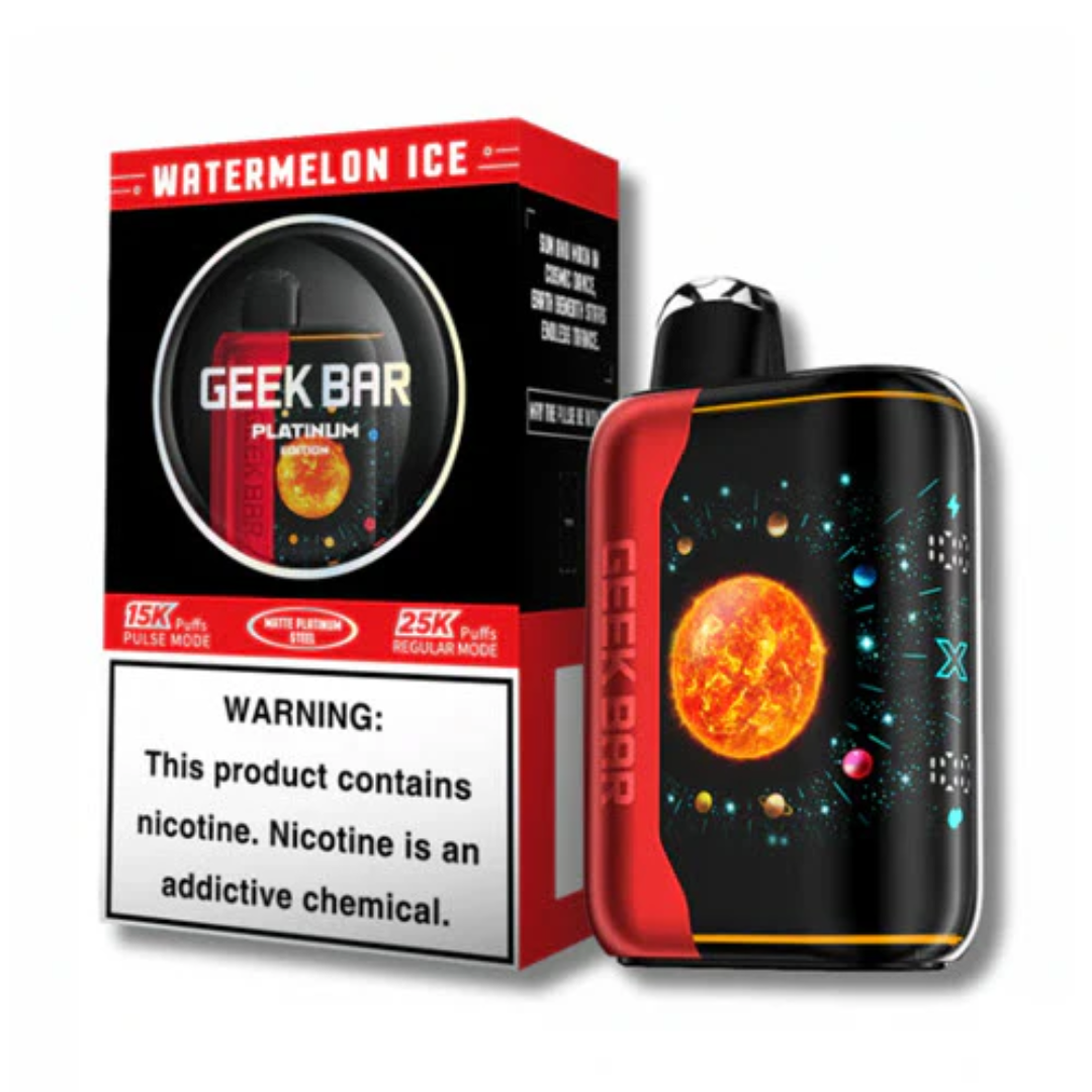 Geek Bar Pulse X Platinum Edition 25K Disposable Vape