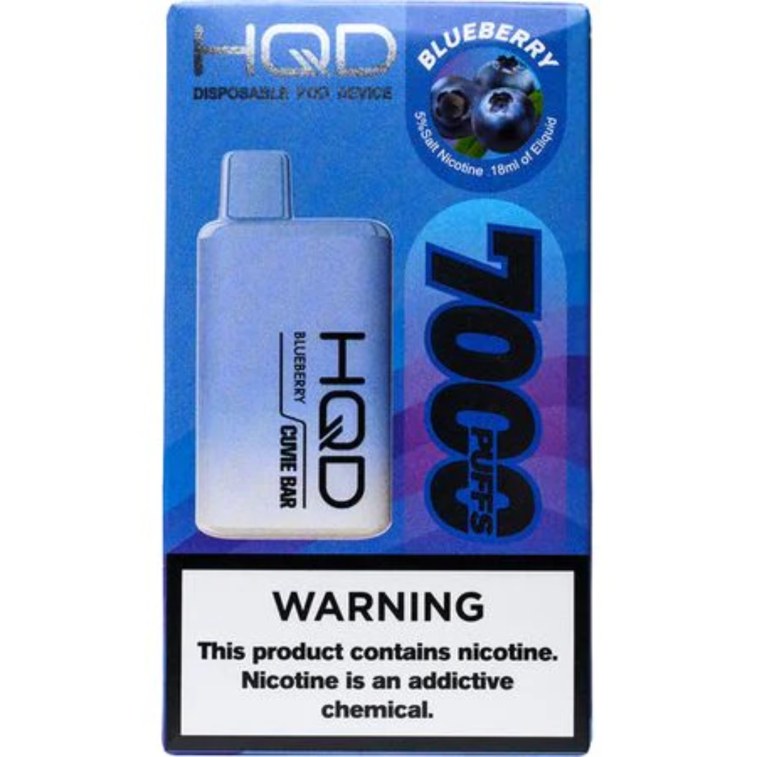 HQD Cuvie Bar 7000 Disposable Vape