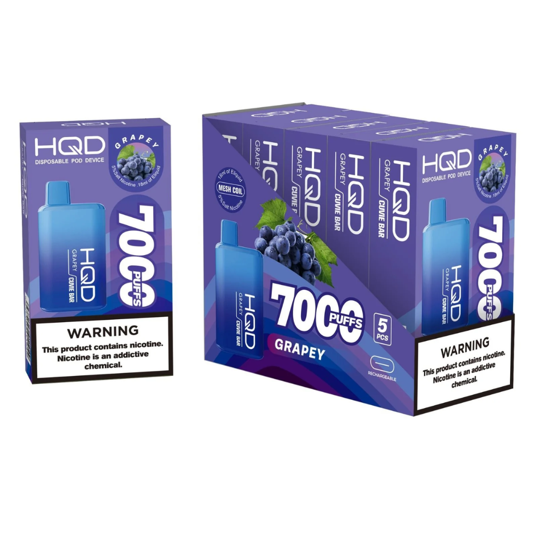 HQD Cuvie Bar 7000 Disposable Vape