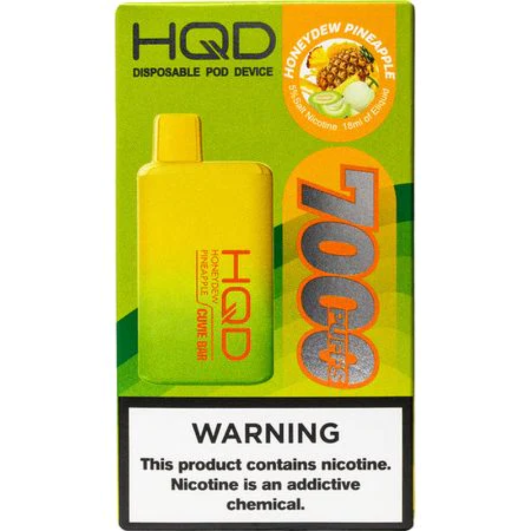 HQD Cuvie Bar 7000 Disposable Vape