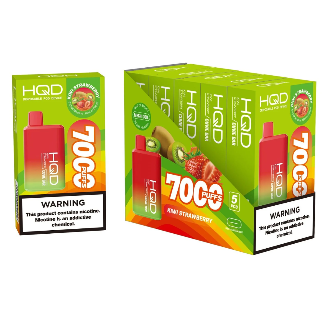 HQD Cuvie Bar 7000 Disposable Vape