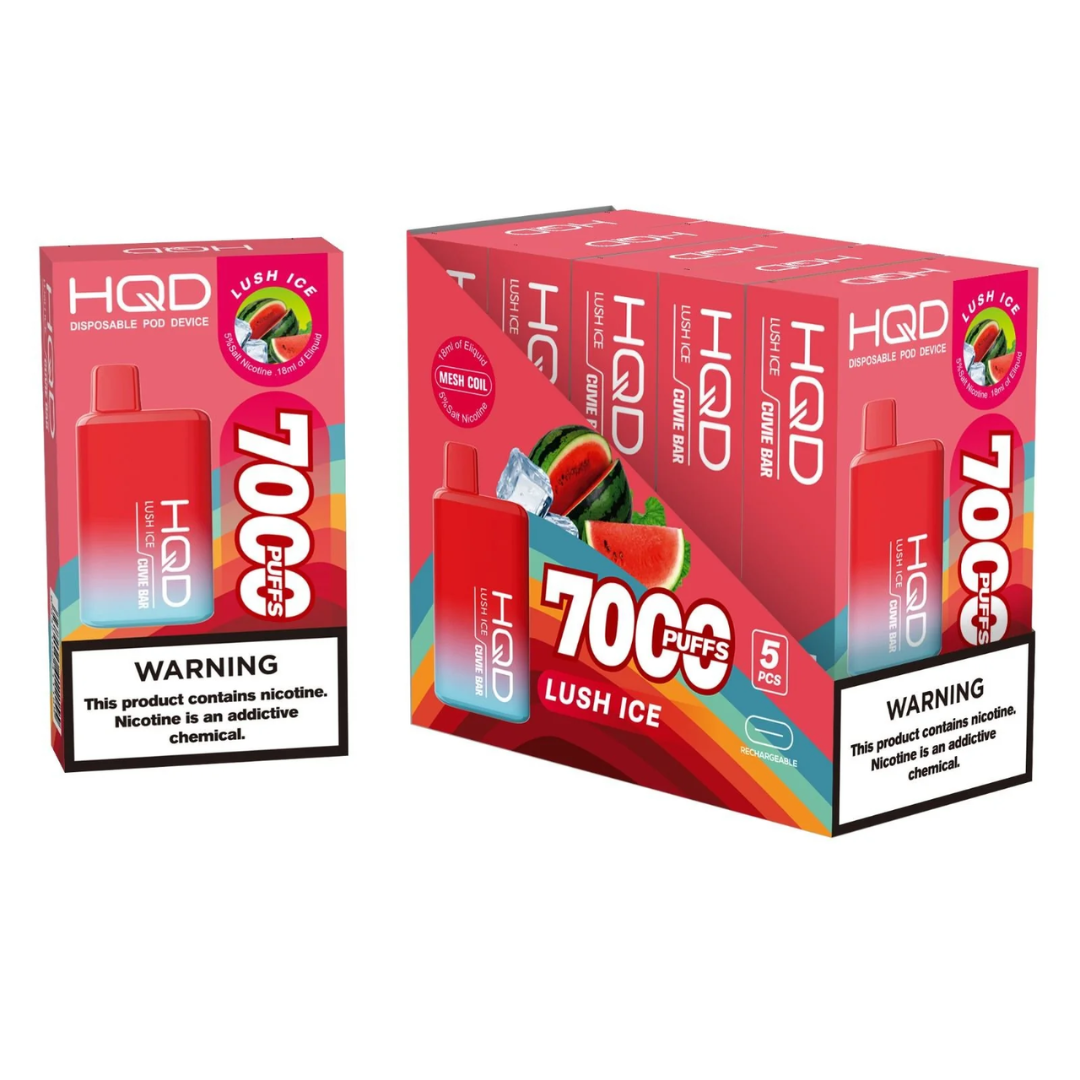 HQD Cuvie Bar 7000 Disposable Vape