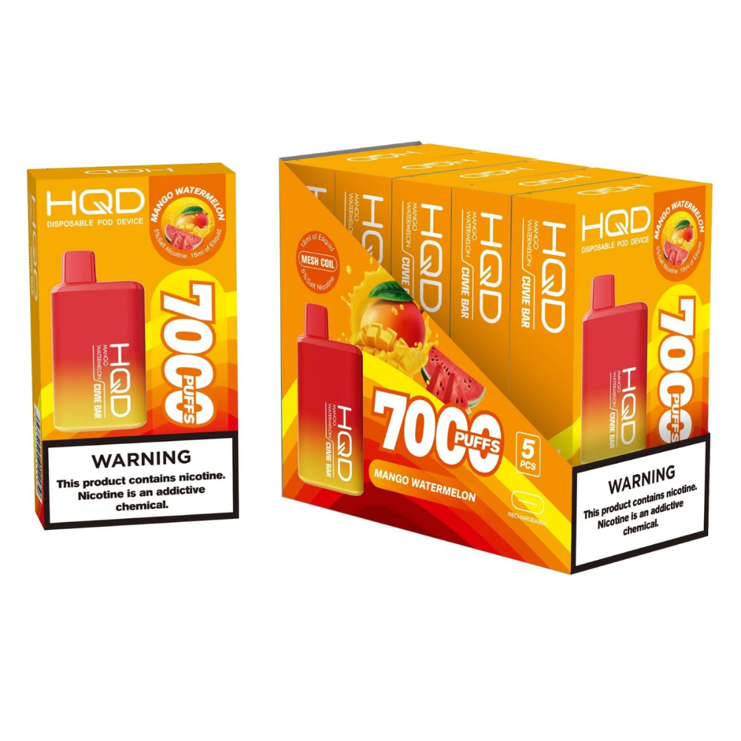 HQD Cuvie Bar 7000 Disposable Vape