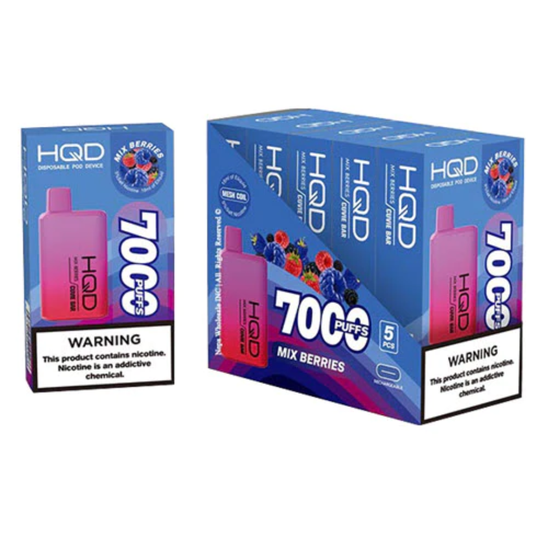 HQD Cuvie Bar 7000 Disposable Vape