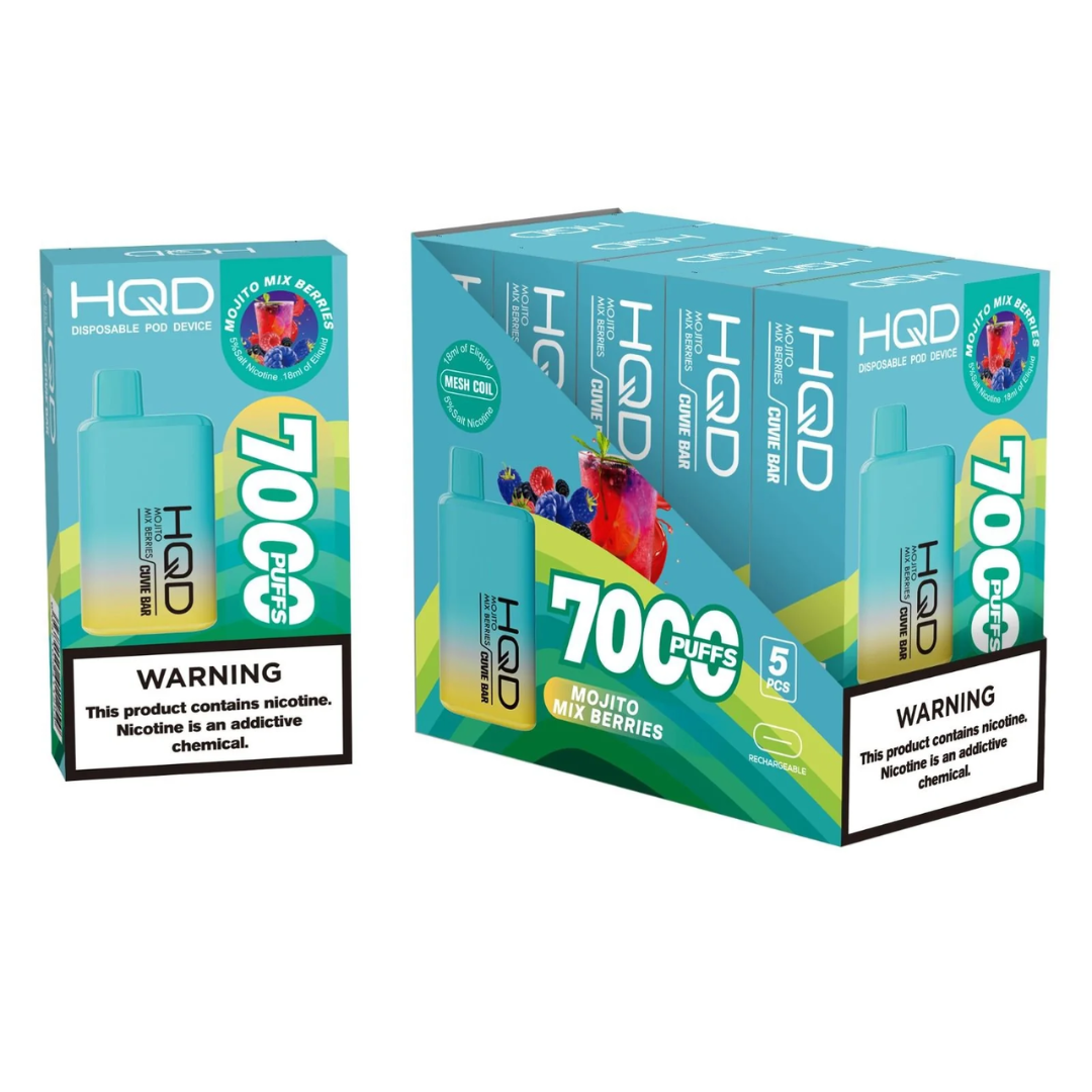 HQD Cuvie Bar 7000 Disposable Vape