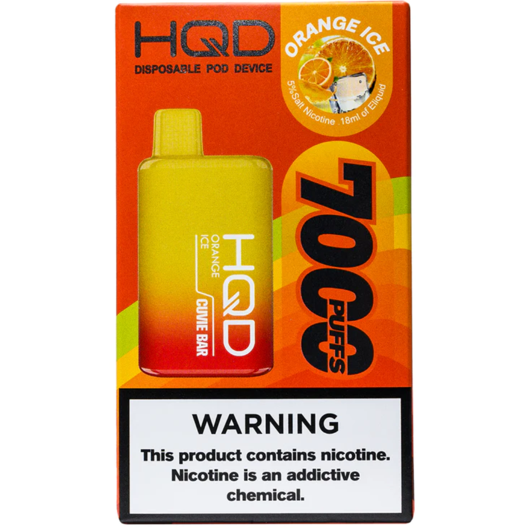 HQD Cuvie Bar 7000 Disposable Vape