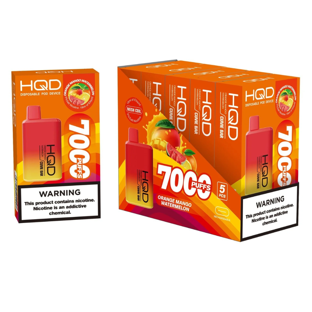 HQD Cuvie Bar 7000 Disposable Vape